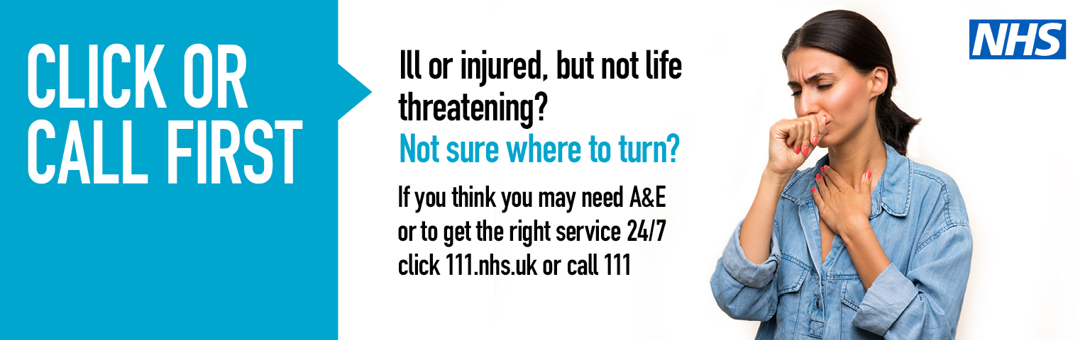 Click or Call First to get the right NHS service